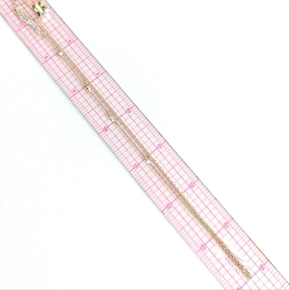 Kendra Scott Kim Centipede Crystal CZ Pendant Necklace Prism Chain Light Gold - Picture 5 of 5